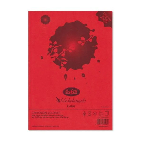 Carta Michelangelo Color A4 - Risma da 50 fogli - 80g - colori forti